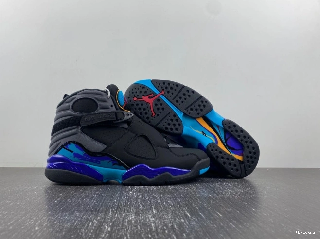 Rep TBkick Aqua 305381-025 Retro 8 (2015) Jordan 0730